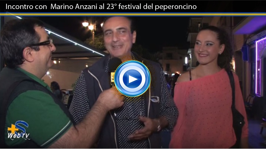 Incontro con  Marino Anzani al 23° festival del peperoncino