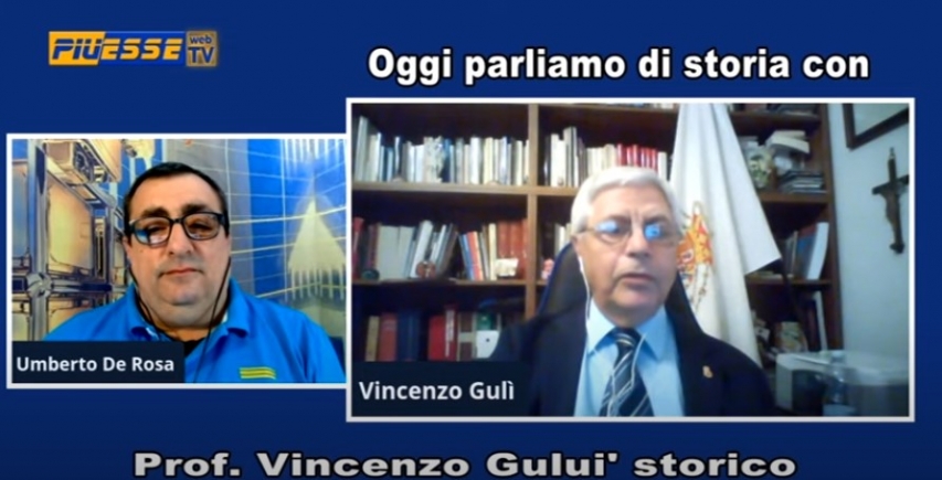 Incontro con il Prof. Vincenzo Guli&#039;. esperto di storia del risorgimento
